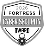 2026 Fortress Cybersecurity Award shield